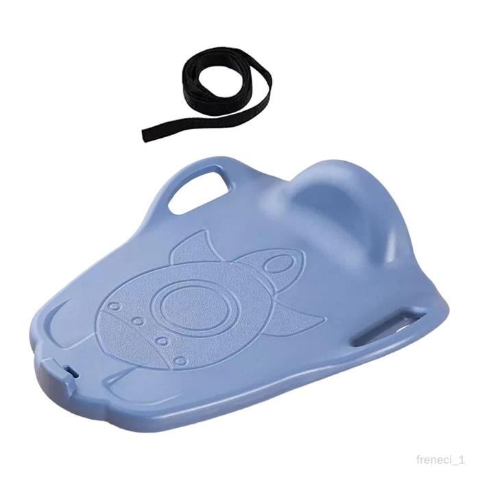 Planche à Roulettes Assise Pour Enfants - Scooter Plat Avec Poignée Pour Parc, Gymnase, Intérieur/extérieur