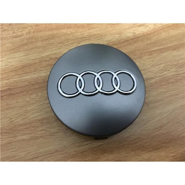 4x FIAT Roue Alliage Moyeu Centre Cap Set Center Caps 60 mm Argent//Noir