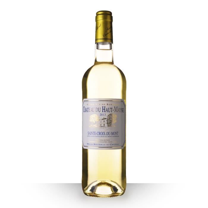 Château du HautMayne 2013 Blanc 75cl AOC SainteCroixduMont Vin Blanc La cave Cdiscount