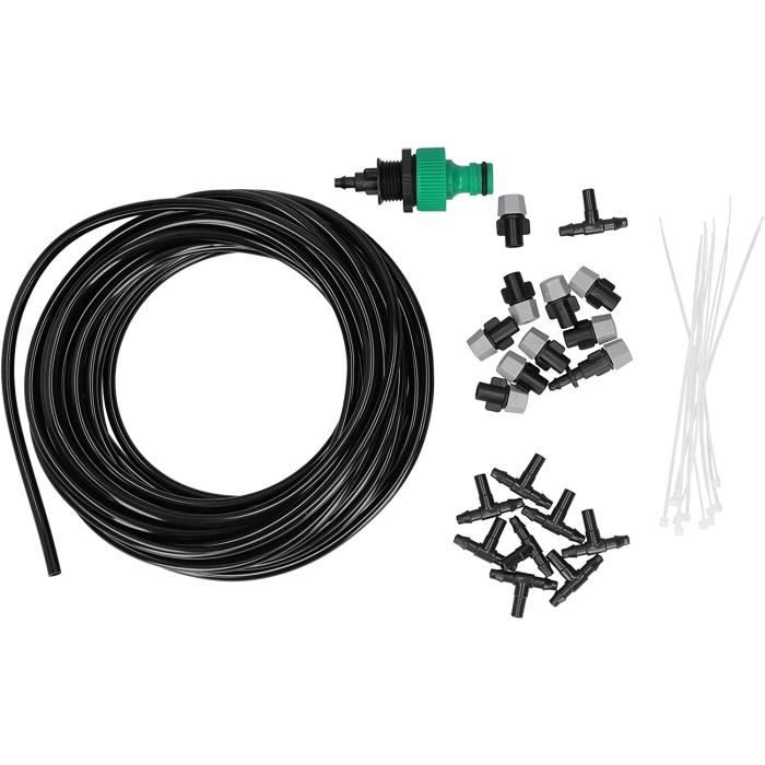 Système De Refroidissement Par Brumisation, Ligne De Brumisation Avec 16 Buses, Arroseurs D