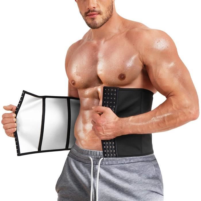 Homme Ceinture De Sudation Abdominale Minceur pour Sport Fitness