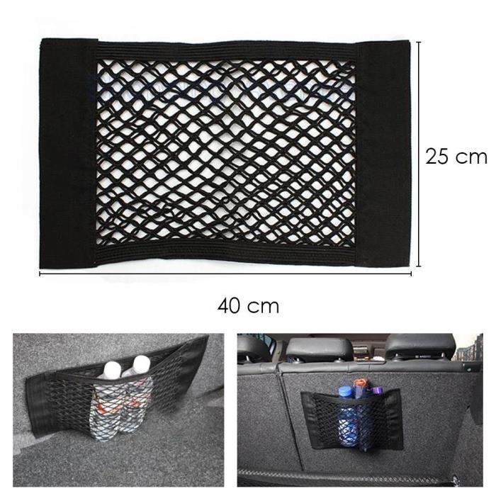 Filet de rangement à scratcher pour voiture