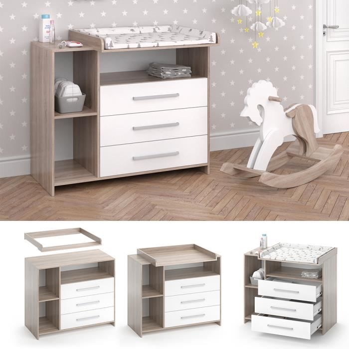 Vicco Table A Langer Oskar Blanc Sonoma Bebe Etagere A Langer Bebe Meubles Commode Table A Langer Extra Profond Pour Beaucoup Cdiscount Puericulture Eveil Bebe