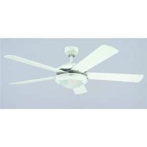 Ventilateur de plafond COMET de Westinghouse - Blanc - Diamètre 132 cm - Avec lumière - Westinghouse