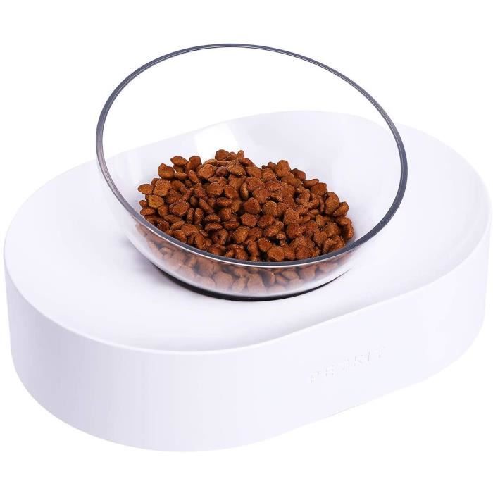 Petkit Le Bol Du Chat A Une Base Avec Un Angle Ajuste De 0 A 15 Degres Pour Reduire La Pression Sur Le Cou Lorsque Le Ch Cdiscount Pret A Porter