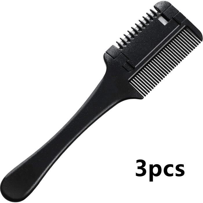 2pcs Peigne large dents hommes huile tête outil de coiffure  professionnels-LAT - Cdiscount Electroménager