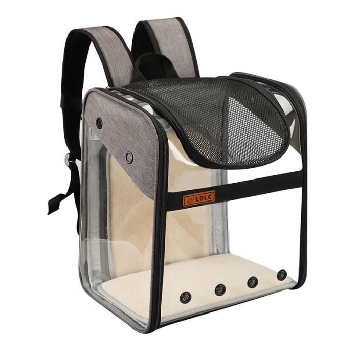Sac De Transport Sac A Dos Extensible Pour Chat Sac Transparent Pour Chien Sac Capsule Pour Chat En Pvc Type Gray 34x26x40cm Cdiscount Bagagerie Maroquinerie