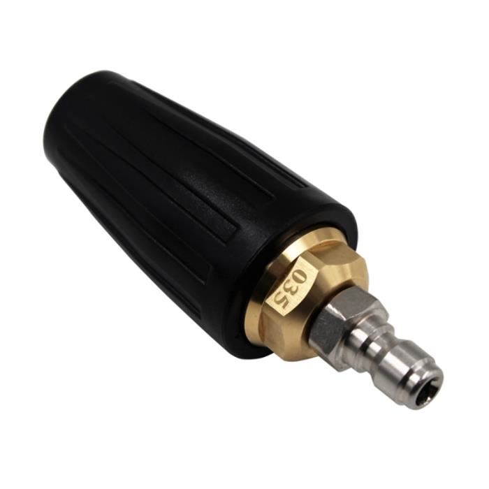Buse Karcher Buse Turbo Rotative 3 GPM 3000 PSI 035 Pour Nettoyeur Haute Pression,1/4" Quick Connect Raccord Rapide, Buse De Nettoyeur Haute Pression | Leroy Merlin Buse Sablage