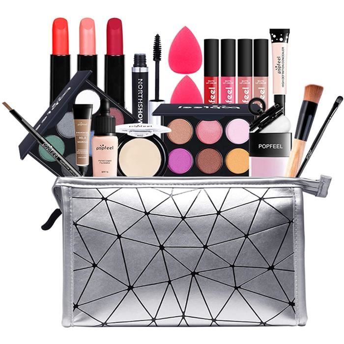 Coffret Maquillage, 29 Pcs Kit Complet Cosmetic Makeup Palette