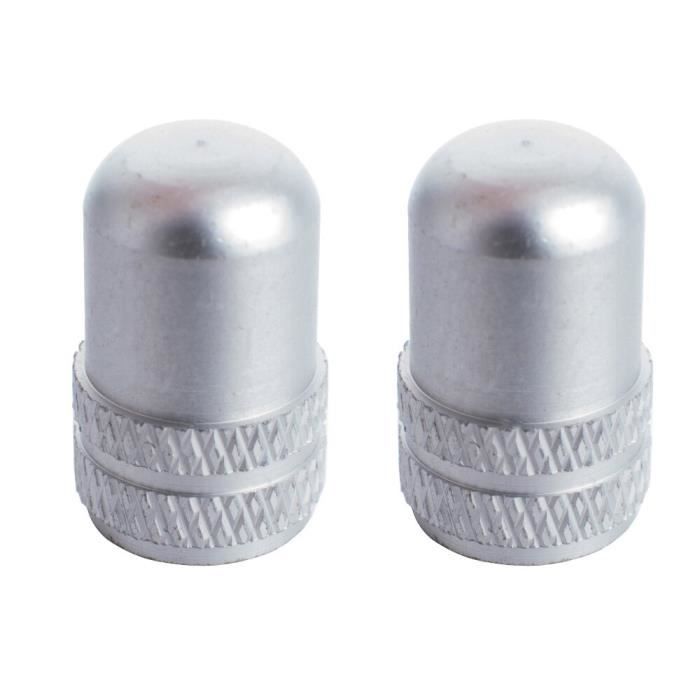 2 Bouchons De Valve Pour Vélo Route - Couleur Violet - Protection Poussière Neufs