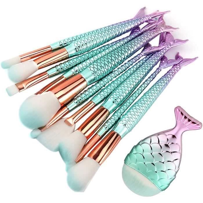 10 Pochettes Transparentes Pour Pinceaux De Maquillage - Taille 19x6 Cm - Matériau Eva - Neuf