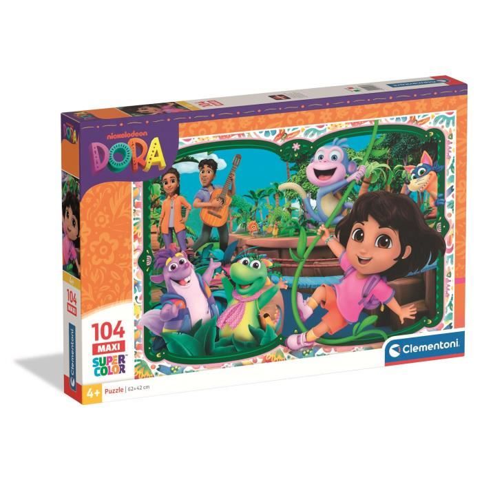 CLEMENTONI 104 pièces Maxi Dora