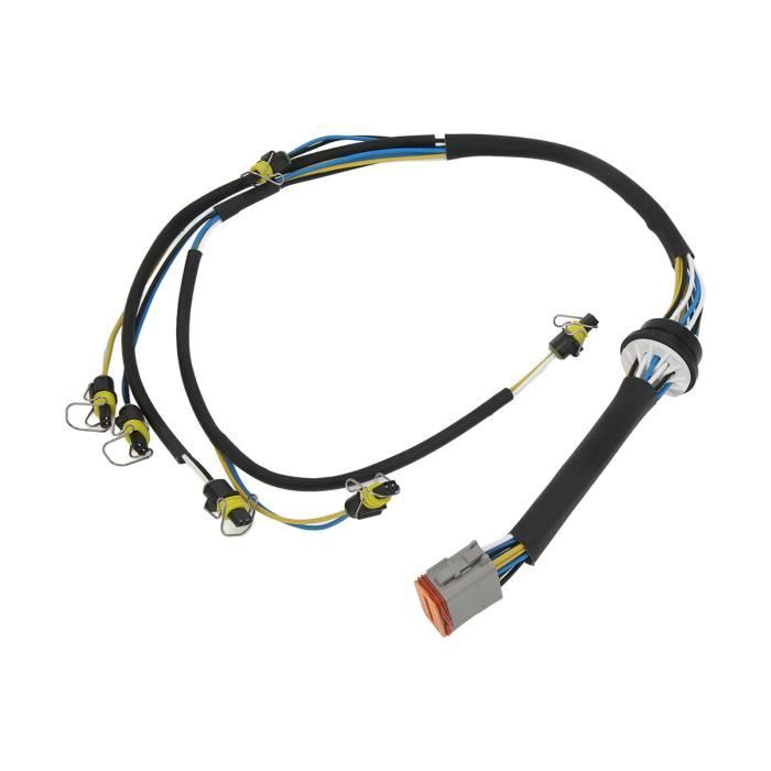Kit Faisceau De Câblage Pour Feux De Brouillard H8 H11 880 881 - Relais 40A 12V, Fusible 15A, Fil 16AWG 3m