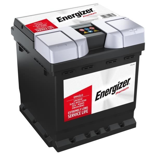 Batterie ENERGIZER PREMIUM EM42L0 12 V 42 AH 390 AMPS EN