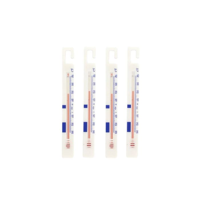 Lot de 4 thermomètres réfrigérateur FM Professional