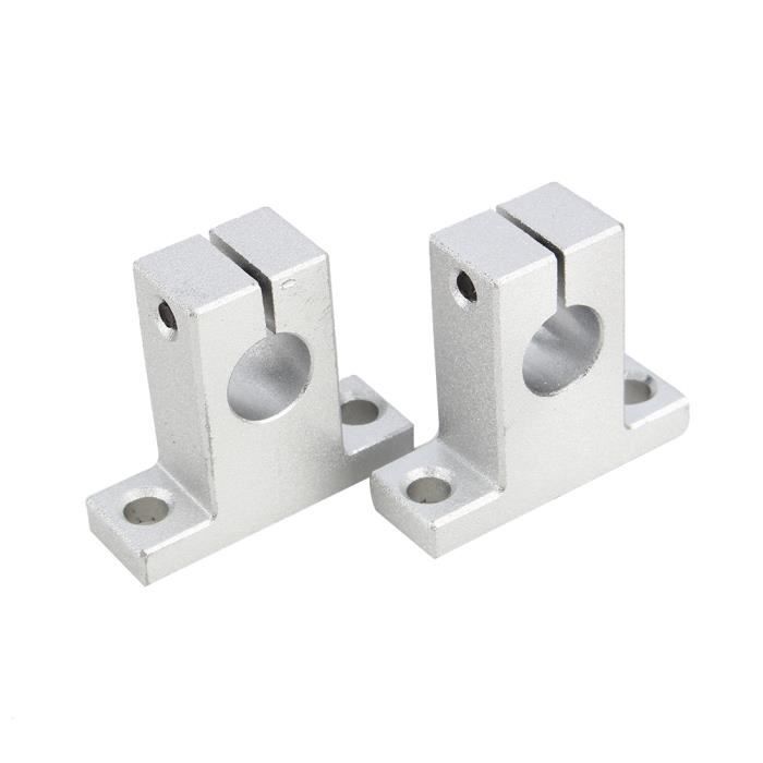 Axe Strut Rails GOTOTOP Rail coulissant optique 2 pièces SK12 support d'arbre de rail ...