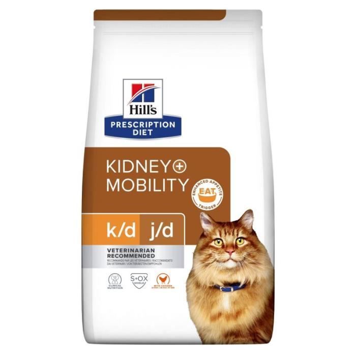 Comparer les prix de Hills Hill's Prescription Diet Feline k/d+Mobility 1.5 kg