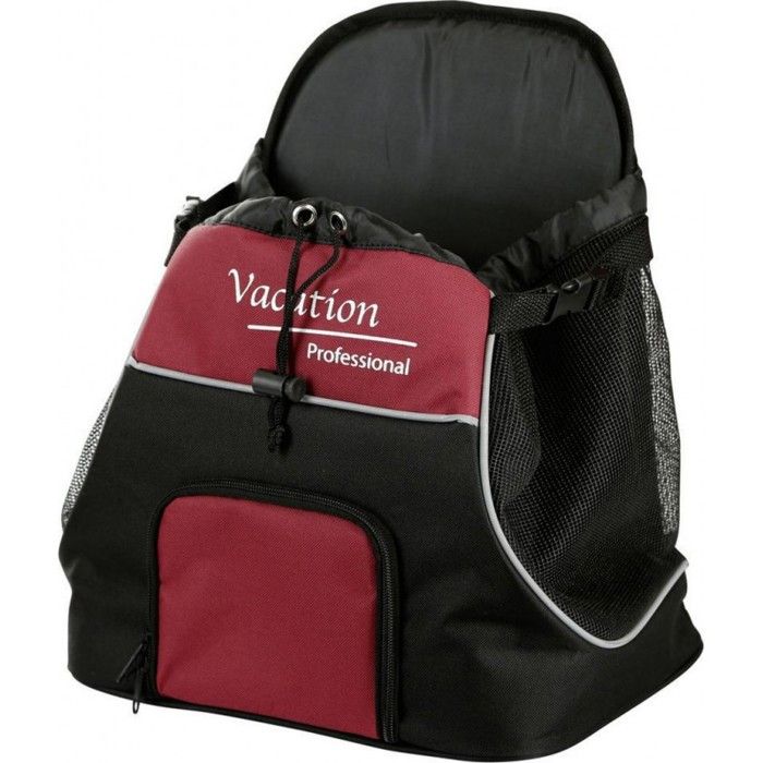 Meilleurs prix pour Kerbl Vacation Sac de Transport pour Chien Noir/Rouge 31 x 24 x 38 cm - 80589