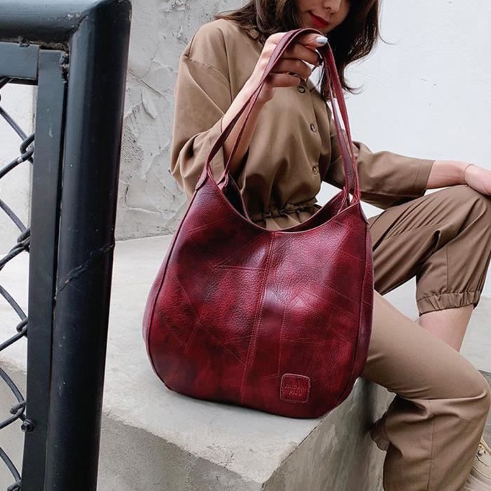 Sac à Main Femme-Sac à Bandoulière Femme-Sac PU Femme-Sac Bandoulière