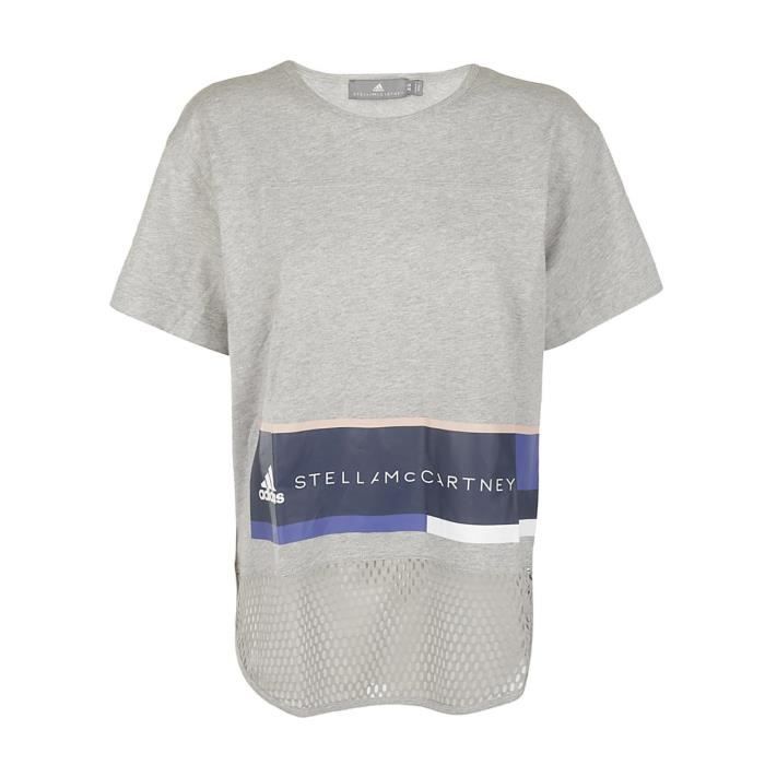 tee shirt adidas gris femme