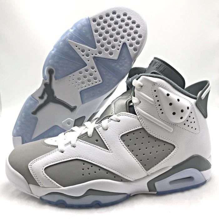 Basket Nike Air Jordan 6 Retro Cool Grey CT8529 100 - Gris Blanc - Homme  Gris - Cdiscount Chaussures