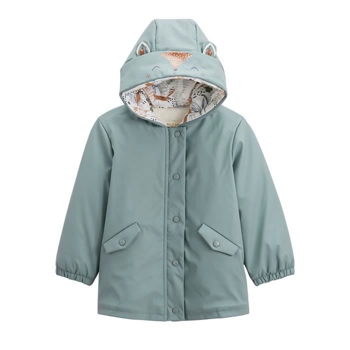 Manteau b?�b?� gar?�on Montreal - Bleu - Coupe-vent - Imperm?�able - Renard Bleu - Cdiscount Pr??t-?� 