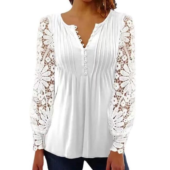Chemise Femme Manche Longue Élégante et Chic