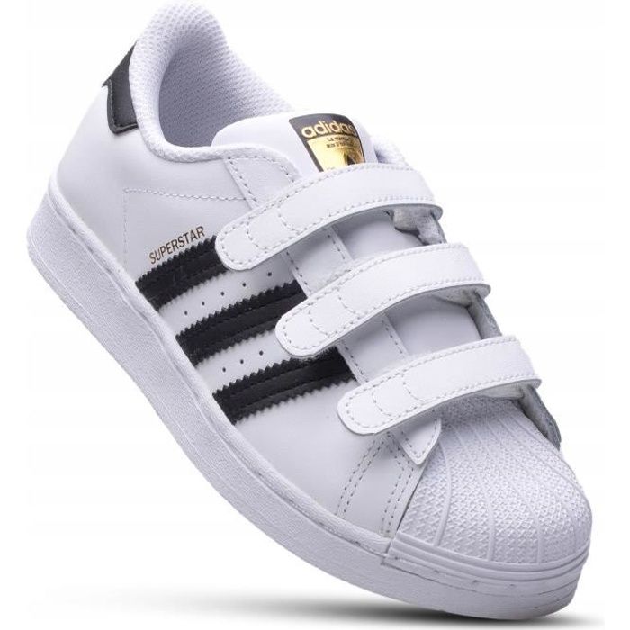 adidas superstar blanche et noir junior