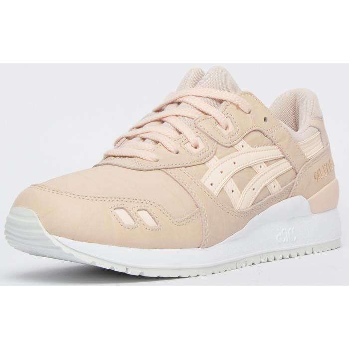 Asics Gel-Lyte Iii Baskets À Lacets Hommes Beige - Cdiscount Chaussures