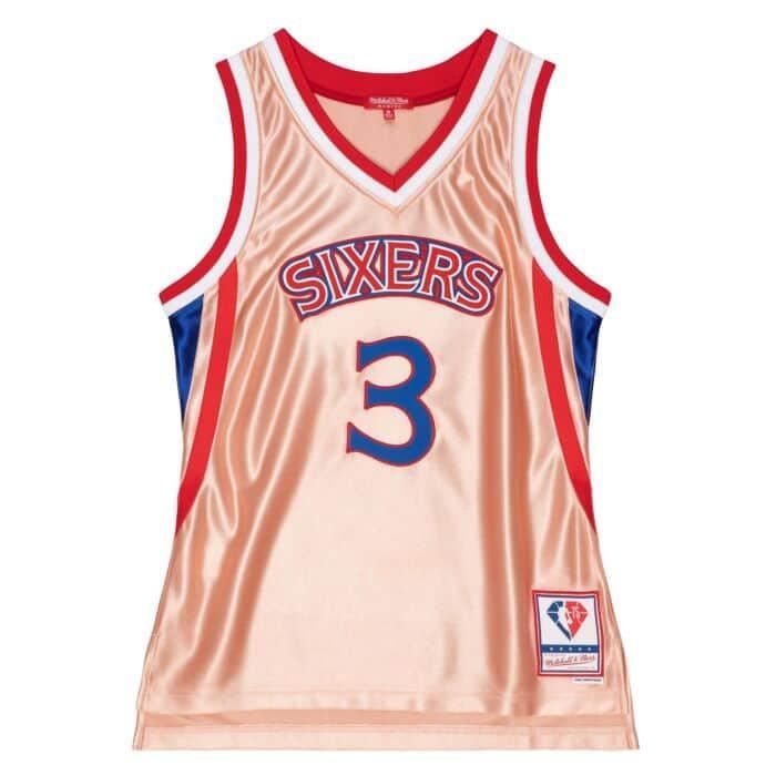 Philadelphia 76ers Maillot Entrainement Nba Maillot Femme NBA