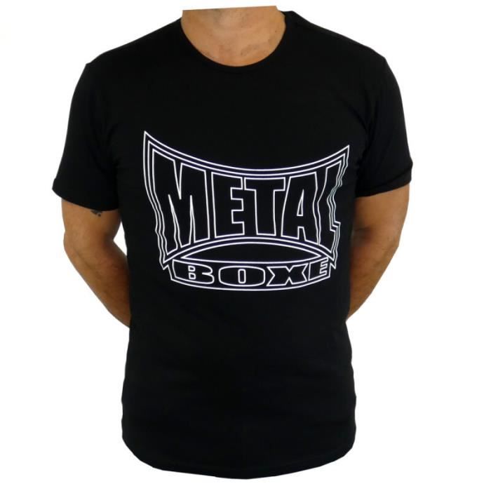 T-shirt de Boxe Metal Boxe One - noir/blanc - S T-shirt de Boxe Metal Boxe One - noir/blanc - S