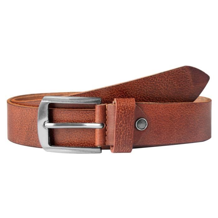 Ceinture Homme Footjoy Cuir Véritable Taille 36 Marron Foncé - Occasion