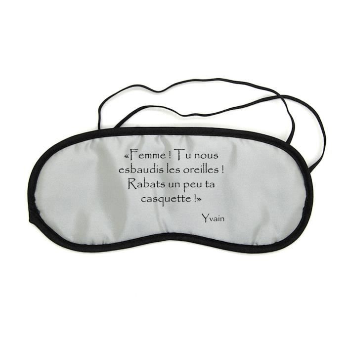 Masque De Nuit Repos Voyage Yvain Rabats Ta Casquette Citation Kaamelott