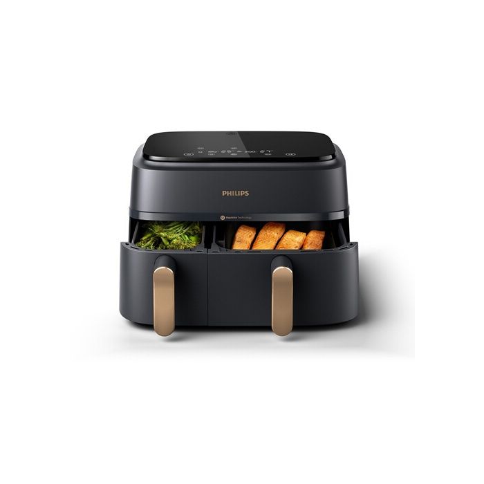 Friteuse Philips - Airfryer à double panier - NA352