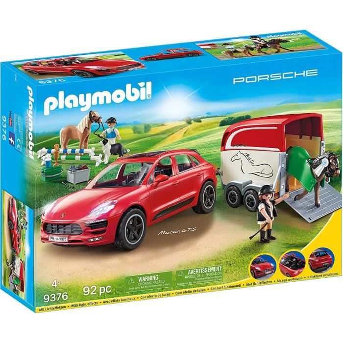 playmobil porsche rouge