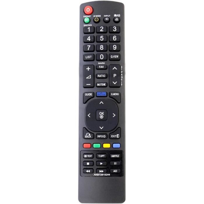 Télécommande Universelle Pour LG AKB72915244 - Compatible 50PT250ZA, M2080DFPZ, M2250DPZM