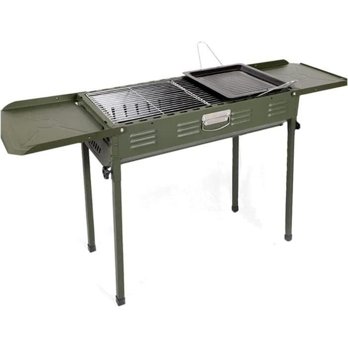Barbecue à Charbon Pliable et Portable en Acier Inoxydable Garantie 1 Mois – MADON PROD