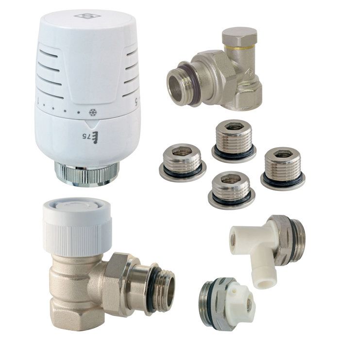 Kit Radiateur Kit radiateur thermostatique – SOMATHERM FOR YOU – Confort T302 ...