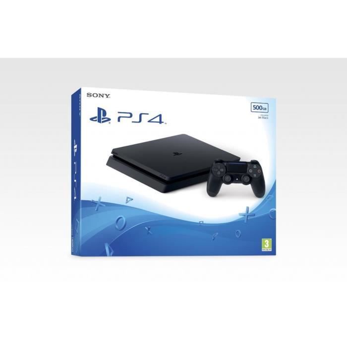CONSOLE PS4 SLIM - 500 GB BLACK 