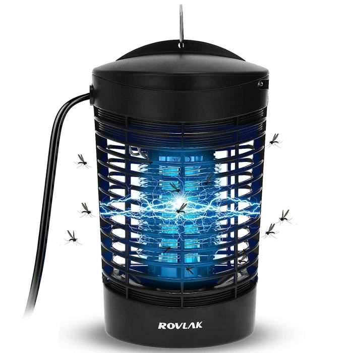 Lampe Anti-Moustiques NIIYOCA - 6W/1000V - Câble 2m - Pour Intérieur