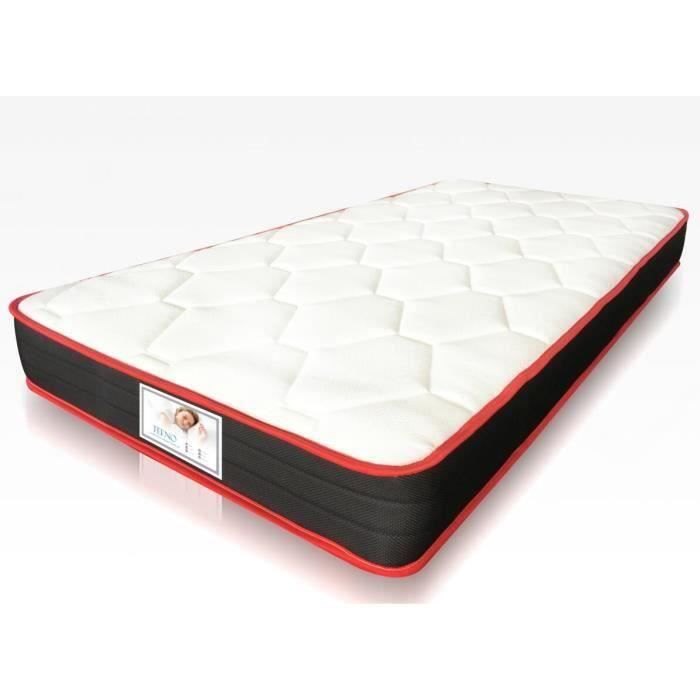 Matelas - TEENO - Luxe mousse à mémoire - Epaisseur 16 cm - Gel - 7 zones  de confort - Equilibré - Cdiscount Maison