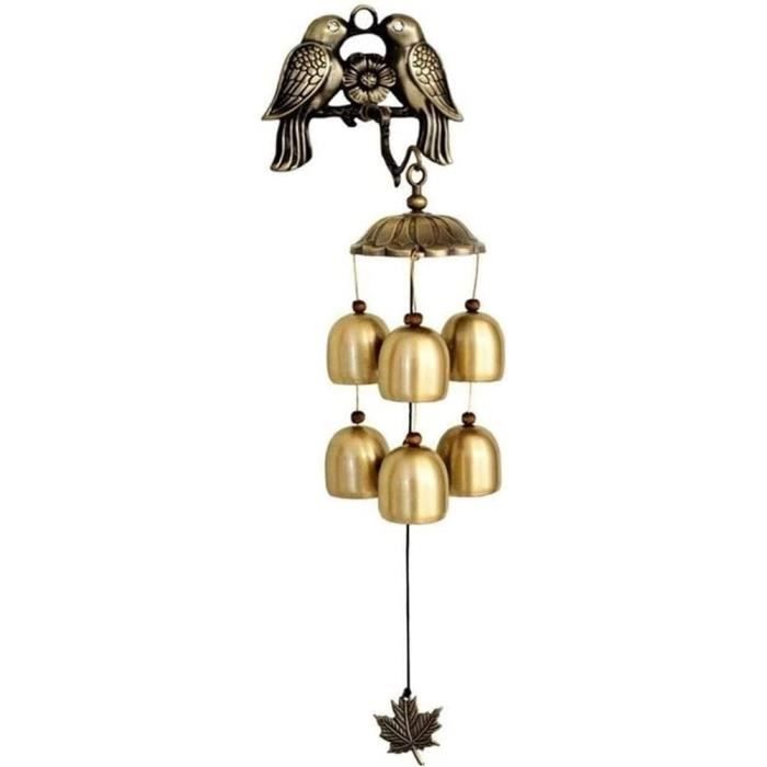 Spoontiques 11951 Carillon A Vento In Metallo, Motivo Hippie Con Furgone, Decorazione Da Esterno E Interno, Facile Da Appendere, Senza Montaggio
