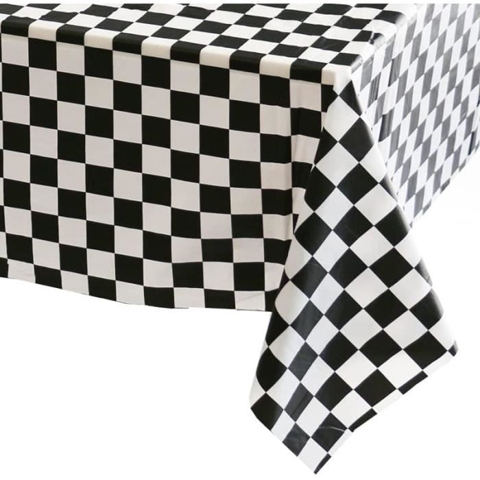 Songaa Lot De 4 Nappes Rectangulaires Jetables En Plastique Pour Intu00e9rieur Ou Extu00e9rieur, Fu00eates