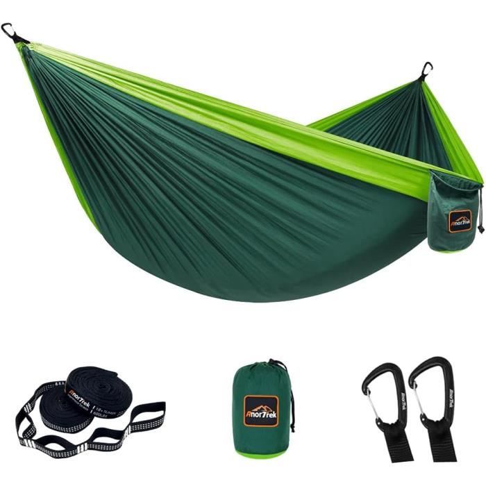 Hamac d'extérieur en tissu pour arbres, Parachute, lit