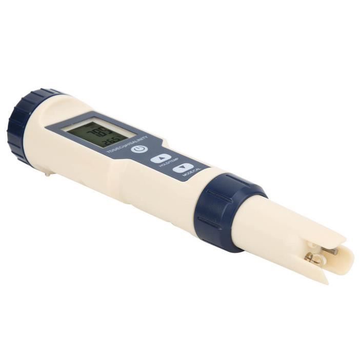 Détecteur Multifonctionnel 5 En 1 - Testeur Qualité Eau PH TDS EC Salinité Température Numérique Portable
