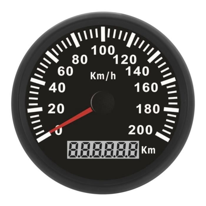 ELING Compteur De Vitesse GPS Universel Speedo Jauge 15Knots Pour