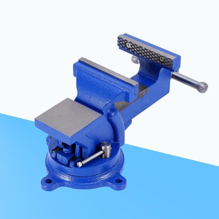 Étau d'atelier VGEBY 4 pouces 100mm - Base pivotante Heavy Duty ...