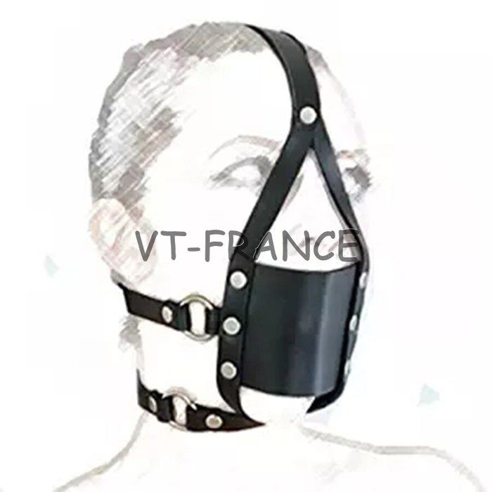 Baillon En Silicone Anneau Bouche Ouverte Réglable - SM Soumission Bondage - Neuf