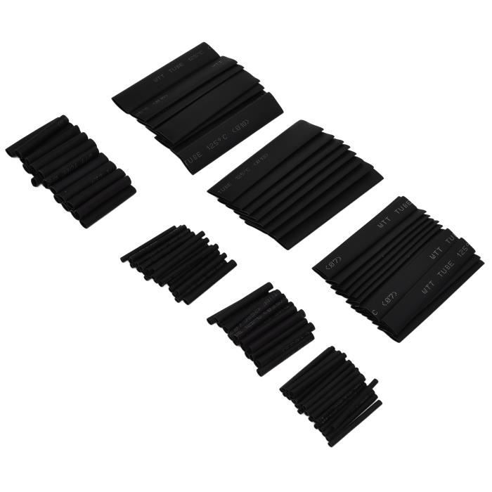 Lot De 127 Gaines Thermorétractables - Isolantes - Taille Variée - Neuf