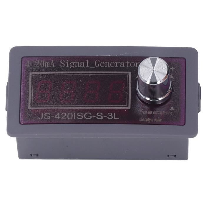 Générateur De Signal 0-10V / 0-20mA Simulateur Analogique 4 Chiffres - Réglable Pour Débogage PLC Et Panneaux